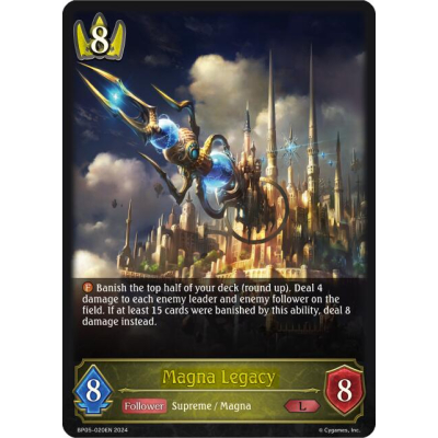 Magna Legacy - BP05 - Omens Eternal - Big Orbit Cards Magna Legacy - BP05 - Omens Eternal - Big Orbit Cards