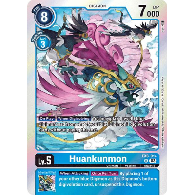 Huankunmon (Foil) - Digimon Card Game - Big Orbit Cards Huankunmon (Foil) - Digimon Card Game - Big Orbit Cards