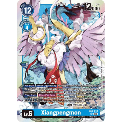 Xiangpengmon (Foil) - Digimon Card Game - Big Orbit Cards Xiangpengmon (Foil) - Digimon Card Game - Big Orbit Cards
