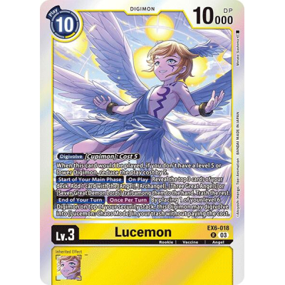 Lucemon (Foil) - EX6 - Infernal Ascension - Big Orbit Cards Lucemon (Foil) - EX6 - Infernal Ascension - Big Orbit Cards