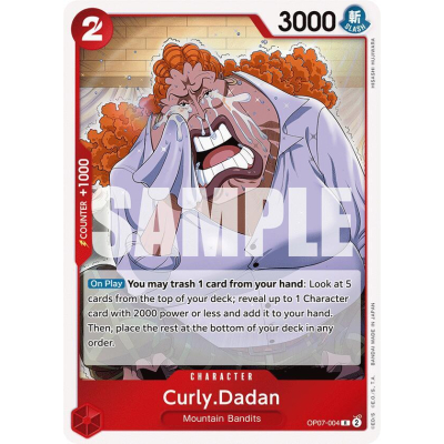 Curly.Dadan (Foil) - One Piece Card Game - Big Orbit Cards Curly.Dadan (Foil) - One Piece Card Game - Big Orbit Cards