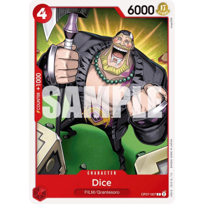 Dice - OP07 - 500 Years in the Future - Big Orbit Cards Dice - OP07 - 500 Years in the Future - Big Orbit Cards