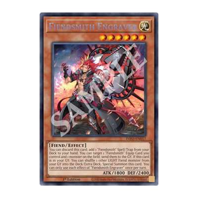 Fiendsmith Engraver - Secret Rare (1st - Big Orbit Cards Fiendsmith Engraver - Secret Rare (1st - Big Orbit Cards