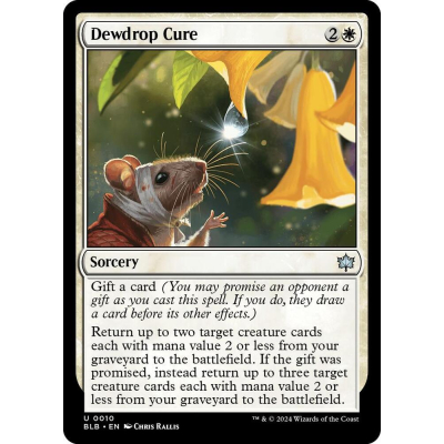 Dewdrop Cure - Bloomburrow - Big Orbit Cards Dewdrop Cure - Bloomburrow - Big Orbit Cards