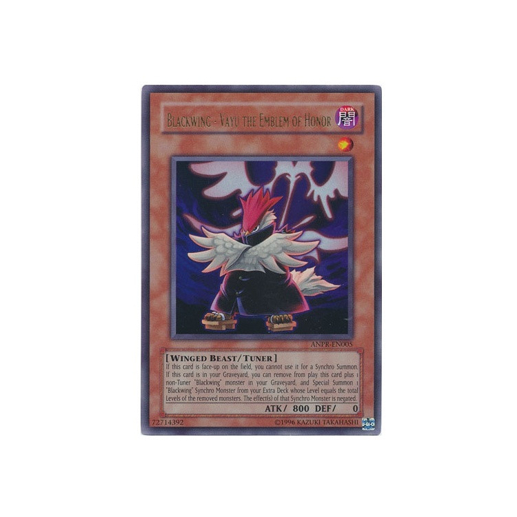 Blackwing - Vayu the Emblem of Honor - - Big Orbit Cards Blackwing - Vayu the Emblem of Honor - - Big Orbit Cards