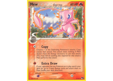 Shops Pokemon Mew Delta Species misprint