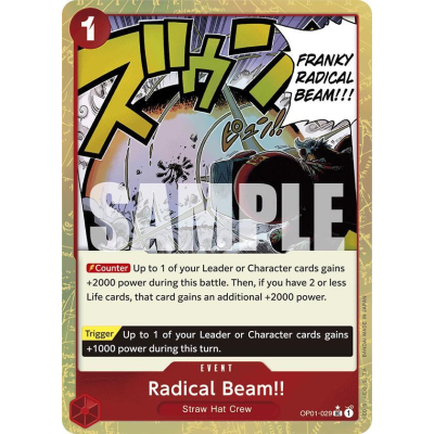 Radical Beam!! (Textured Foil) - Big Orbit Cards Radical Beam!! (Textured Foil) - Big Orbit Cards