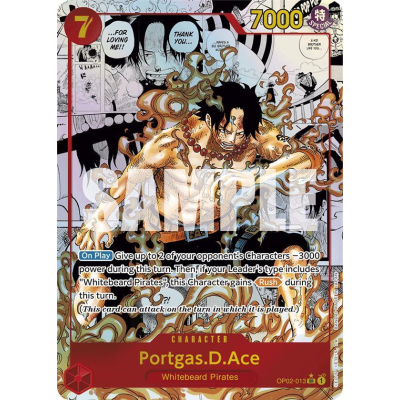 Portgas.D.Ace (Manga) - Premium Booster - Big Orbit Cards Portgas.D.Ace (Manga) - Premium Booster - Big Orbit Cards