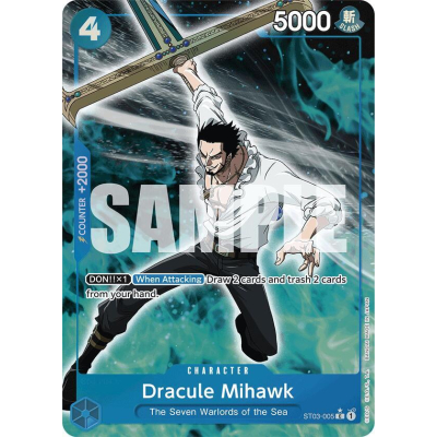Dracule Mihawk (ST03-005) (Full Art) - Big Orbit Cards Dracule Mihawk (ST03-005) (Full Art) - Big Orbit Cards