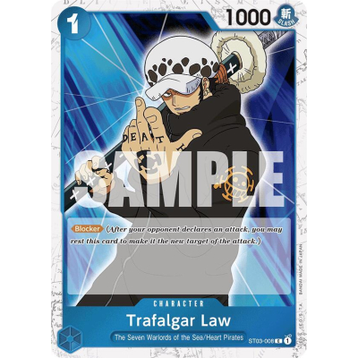 Trafalgar Law (ST03-008) (Jolly Roger - Big Orbit Cards Trafalgar Law (ST03-008) (Jolly Roger - Big Orbit Cards