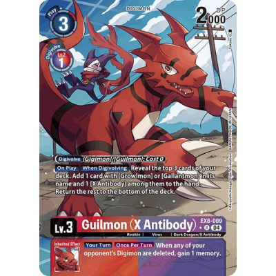 Guilmon (X Antibody) (Alternate Art) - Big Orbit Cards Guilmon (X Antibody) (Alternate Art) - Big Orbit Cards