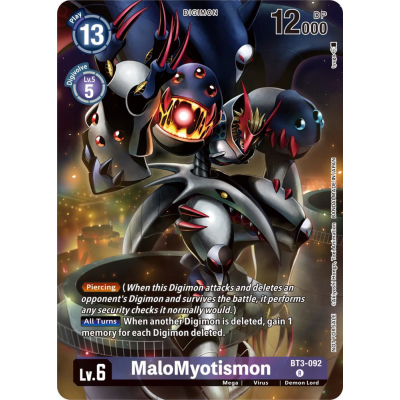 MaloMyotismon (Tamer Party Pack -The - Big Orbit Cards MaloMyotismon (Tamer Party Pack -The - Big Orbit Cards