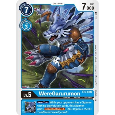 WereGarurumon (008) (Tamer Party Vol. 2 - Big Orbit Cards WereGarurumon (008) (Tamer Party Vol. 2 - Big Orbit Cards