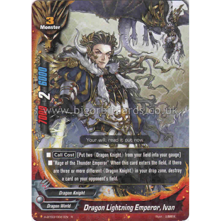 Dragon Lightning Emperor, Ivan - Big Orbit Cards