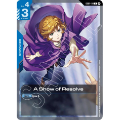 A Show of Resolve - Edition Beta - Gundam Card Game