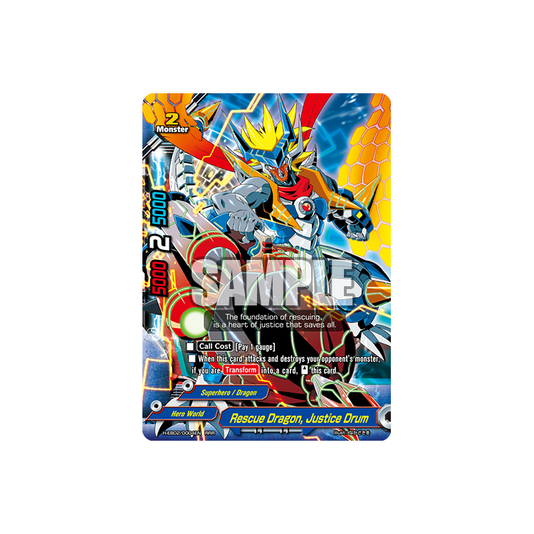 Rescue Dragon, Justice Drum - Big Orbit Cards Rescue Dragon, Justice Drum - Big Orbit Cards