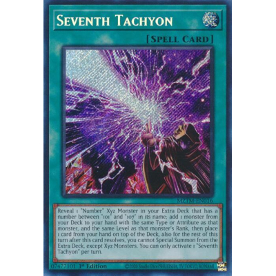 Seventh Tachyon - Secret Rare (1st - Big Orbit Cards Seventh Tachyon - Secret Rare (1st - Big Orbit Cards