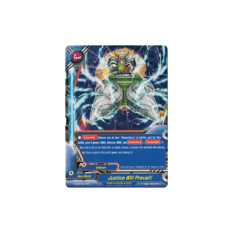 Justice Will Prevail! - Big Orbit Cards Justice Will Prevail! - Big Orbit Cards