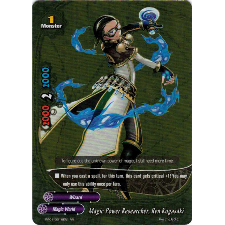 Magic Power Researcher, Ren Kogasaki - Big Orbit Cards Magic Power Researcher, Ren Kogasaki - Big Orbit Cards