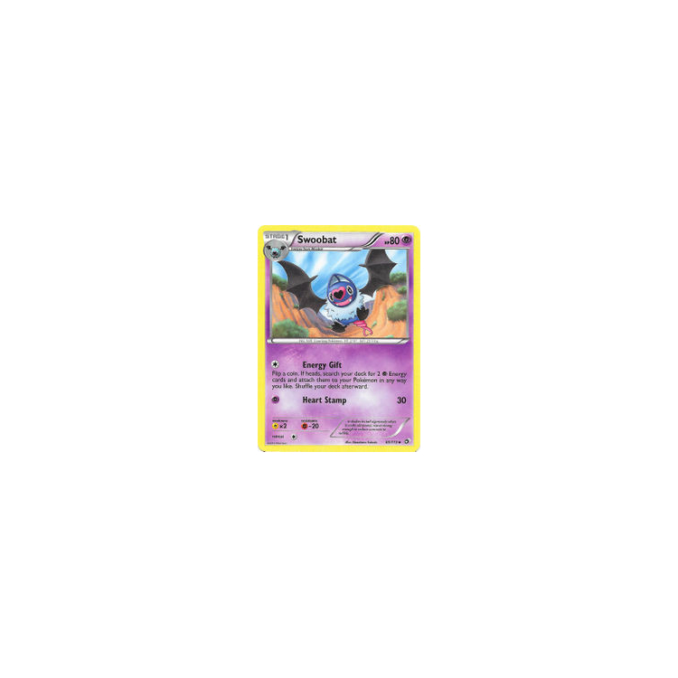 Sell Swoobat Legendary Treasures Pokemon Big Orbit Cards