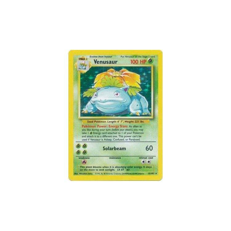 Pokemon Venusaur selling base set 2 bgs 8