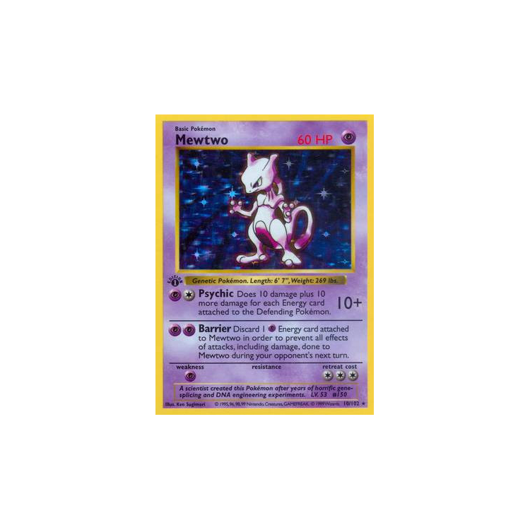 1st outlet Edition Mewtwo