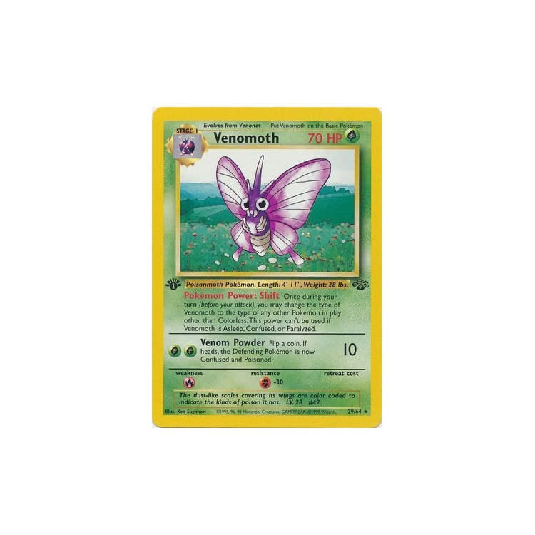 Pokemon Venomoth shops 29