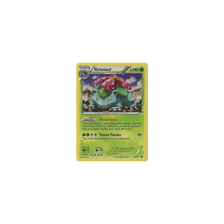 Venusaur Holo Pokemon high quality Card