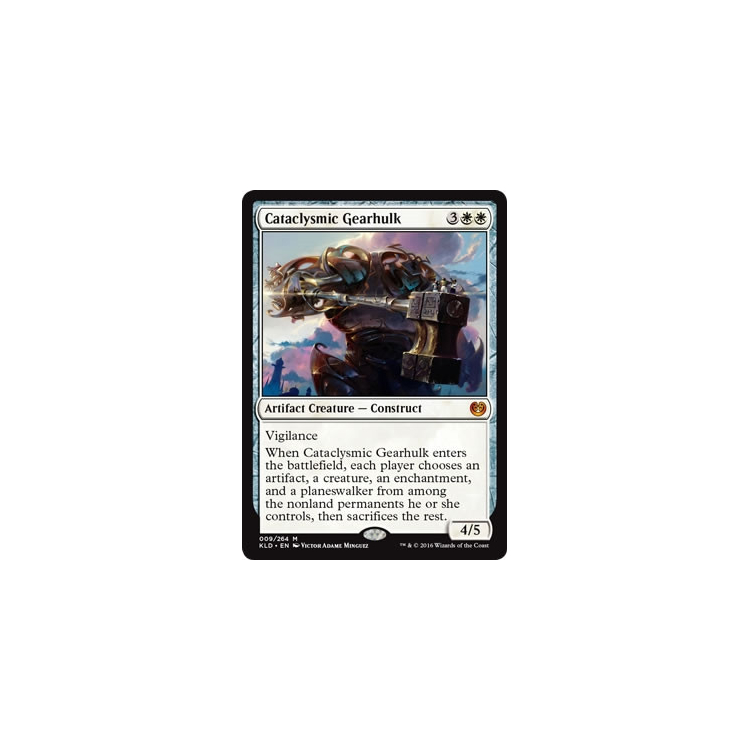 Cataclysmic Gearhulk (Foil) - Kaladesh - Big Orbit Cards Cataclysmic Gearhulk (Foil) - Kaladesh - Big Orbit Cards
