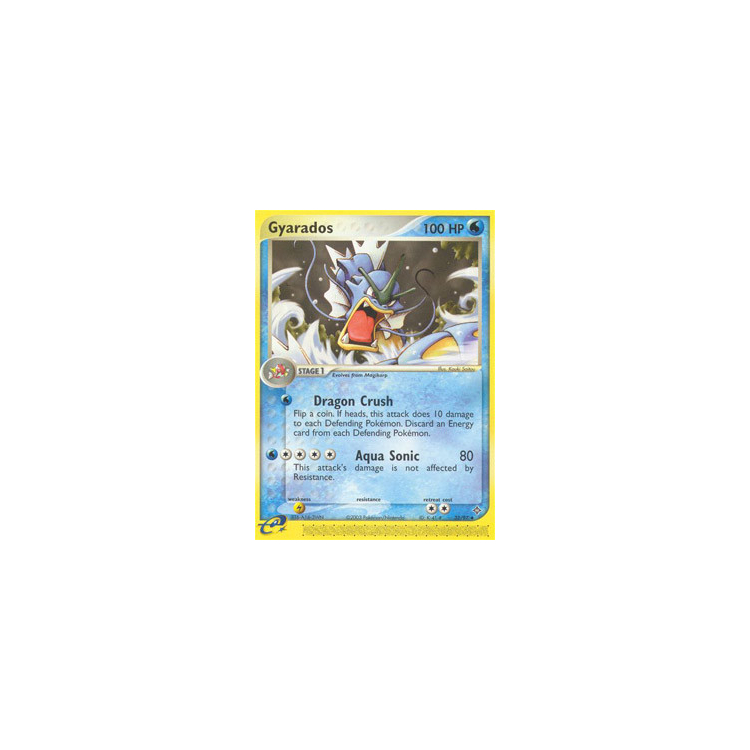  Pokemon - Gyarados 130/165 - Pokemon 151 - Reverse Foil -  Single Card : Toys & Games