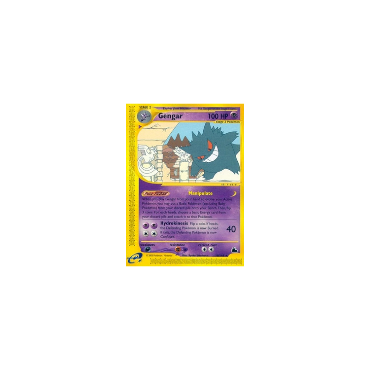 Pokémon TCG hot Gengar Skyridge 10 Reverse Holo Rare