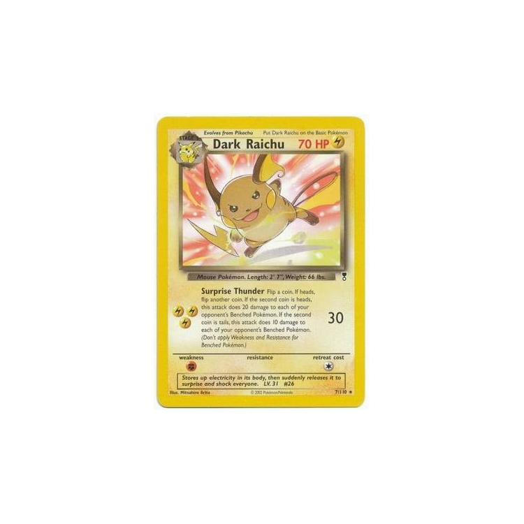 Dark Raichu Non outlet Holo Rare CGC 7.5 Near Mint