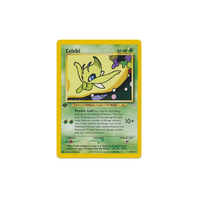 1st store Edition Celebi Neo Revelation