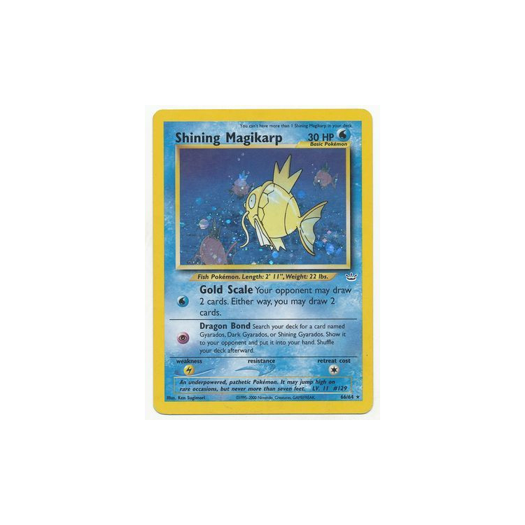 Selling Pokemon Shining Magikarp