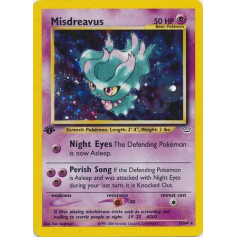 Pokemon - Neo Revelation - Misdreavus 11/64 - Traunfugil - popular GERMAN - SGC 6 NM