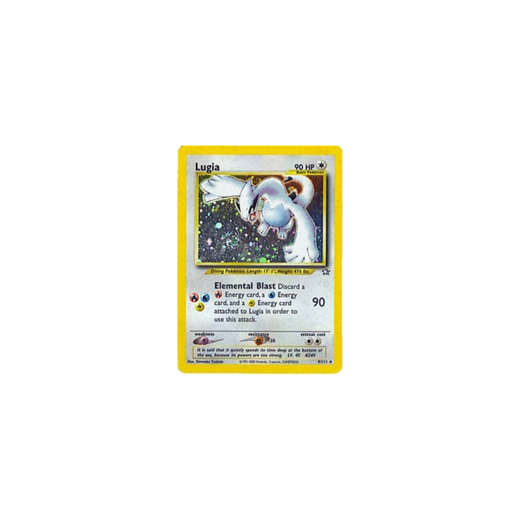 Pokemon Lugia good Neo Genesis Holo