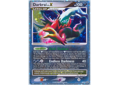 Pokemon Darkrai LV.X DP19 Black Star Promo Holo sold PSA 7 NM