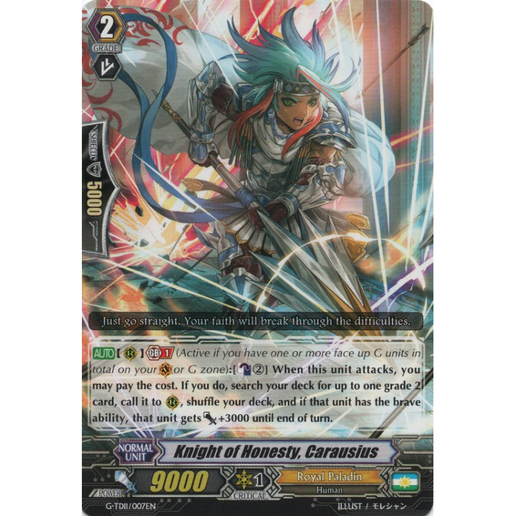 Knight of Honesty, Carausius - Big Orbit Cards Knight of Honesty, Carausius - Big Orbit Cards