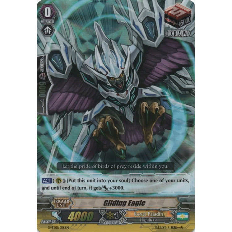 Gliding Eagle - RRR - Cardfight Vanguard - Big Orbit Cards Gliding Eagle - RRR - Cardfight Vanguard - Big Orbit Cards