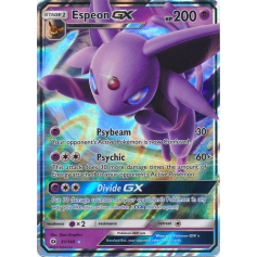 Espeon GX 117/122 Full Art factory Holo Mint