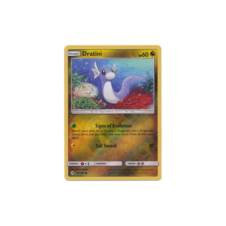 Sell Dratini Reverse Holo Sun And Moon Big Orbit Cards 9737