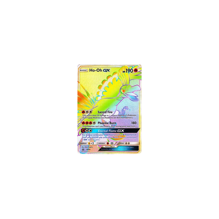 Ho-Oh GX - SM80 (SM Black Star Promo) - Jumbo Cards - Pokemon