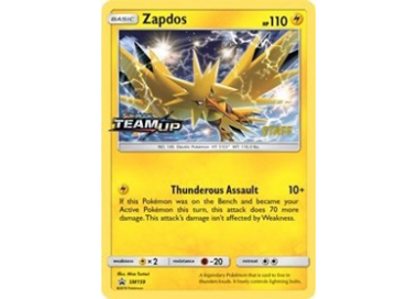 Online Pokemon Zapdos SM159 Staff