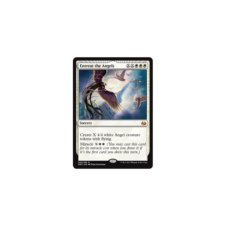 Entreat the Angels (Foil) - Big Orbit Cards Entreat the Angels (Foil) - Big Orbit Cards