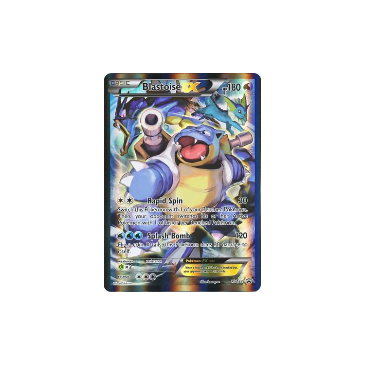 Blastoise EX XY122 Pokémon Black Star fashion Promo Holo